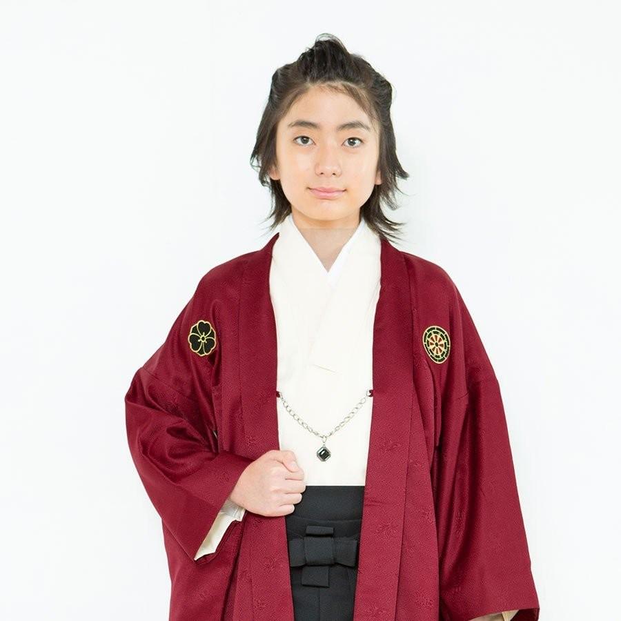 NISHIORI 小学生 着物 ジュニア 男児 羽織 袴 レンタル商品 往復送料