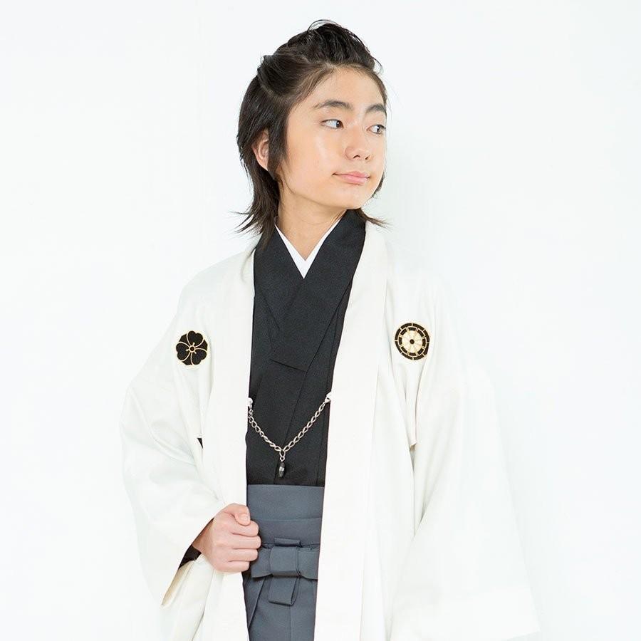 NISHIORI 小学生 着物 ジュニア 男児 羽織 袴 レンタル商品 往復送料