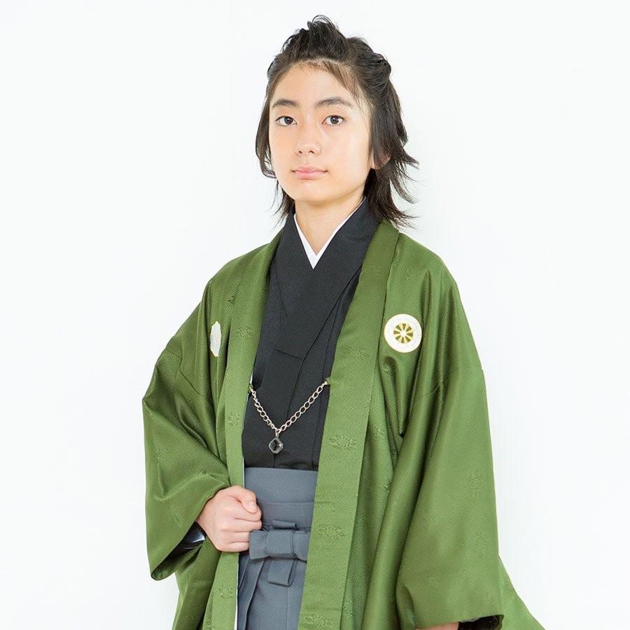 NISHIORI 小学生 着物 ジュニア 男児 羽織 袴 レンタル商品 往復送料