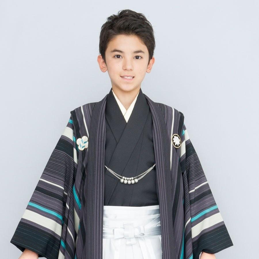 NISHIORI 小学生 着物 ジュニア 男児 羽織 袴 レンタル商品 往復送料