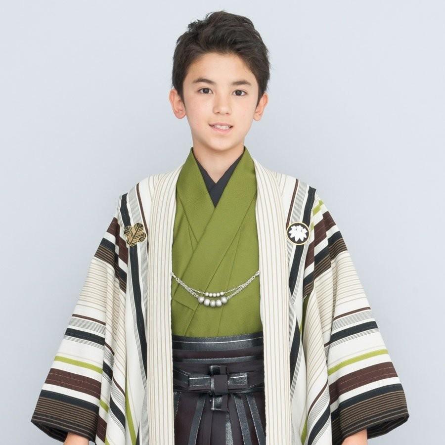 NISHIORI 小学生 着物 ジュニア 男児 羽織 袴 レンタル商品 往復送料