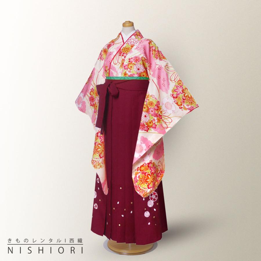 NISHIORI 小町kids ジュニア キッズ 着物 袴 レンタル商品 往復送料