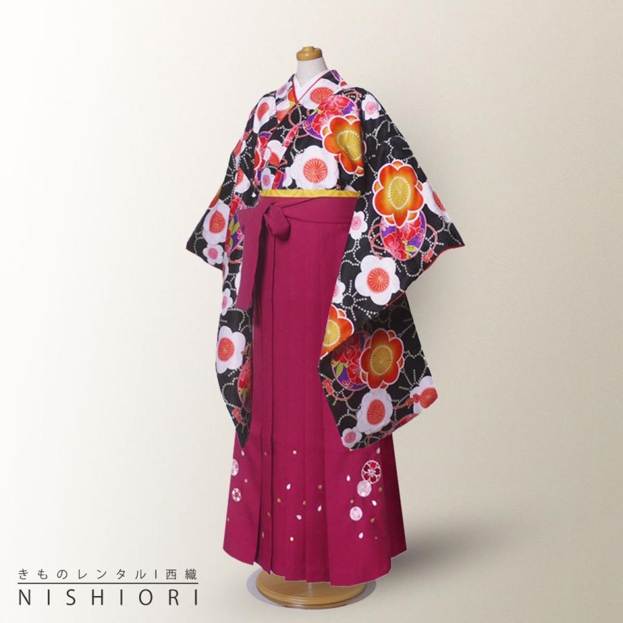 小町kids ジュニア キッズ 着物 袴 レンタル 往復十三参り 貸衣装 卒業式 ピンク 紫 パープル 小学生 ブーツ選択可 NISHIORI 小町kids ジュニア キッズ 着物 袴 レンタル商品 往復送料