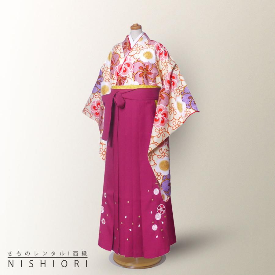 NISHIORI 小町kids ジュニア キッズ 着物 袴 レンタル商品 往復送料