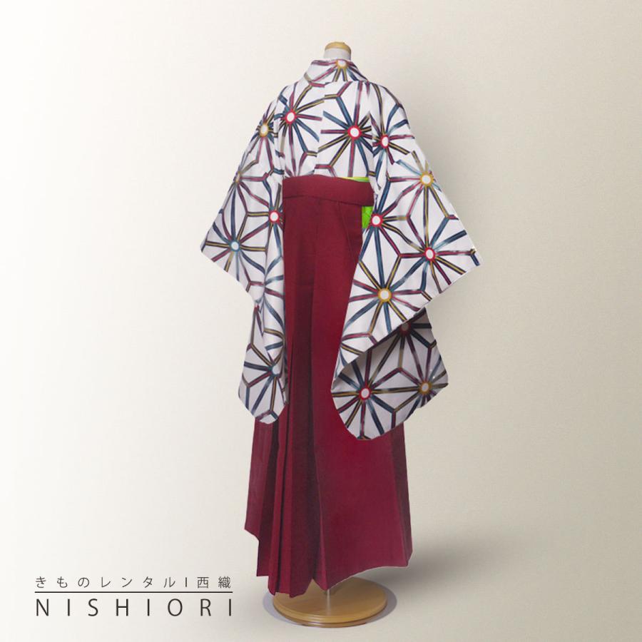 NISHIORI ジュニアサイズ 二尺袖 着物 袴 レンタル商品 往復送料無料