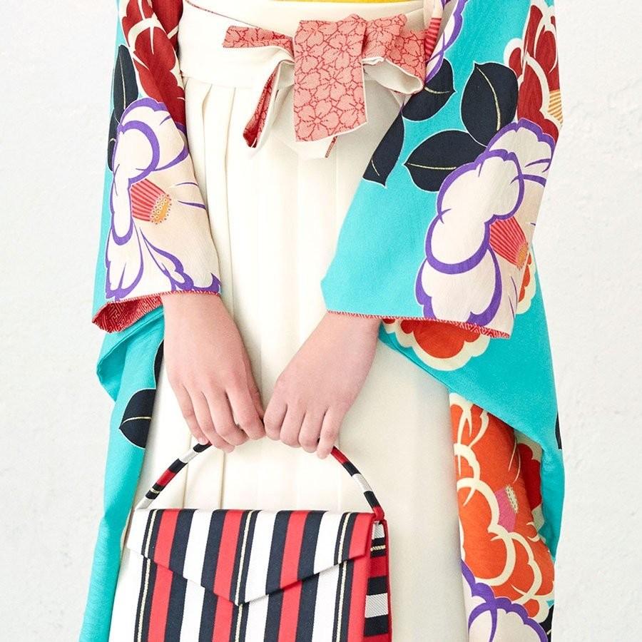 NISHIORI 九重 ジュニア サイズ ブランド 二尺袖 着物 袴 レンタル商品