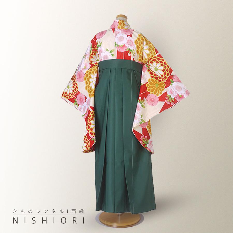 NISHIORI 卒業式 二尺袖 ジュニア 着物 レンタル商品 小町kids 袴 往復