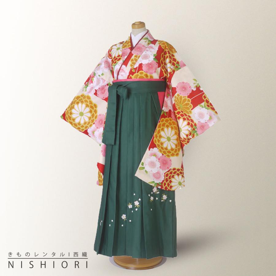 NISHIORI 卒業式 二尺袖 ジュニア 着物 レンタル商品 小町kids 袴 往復