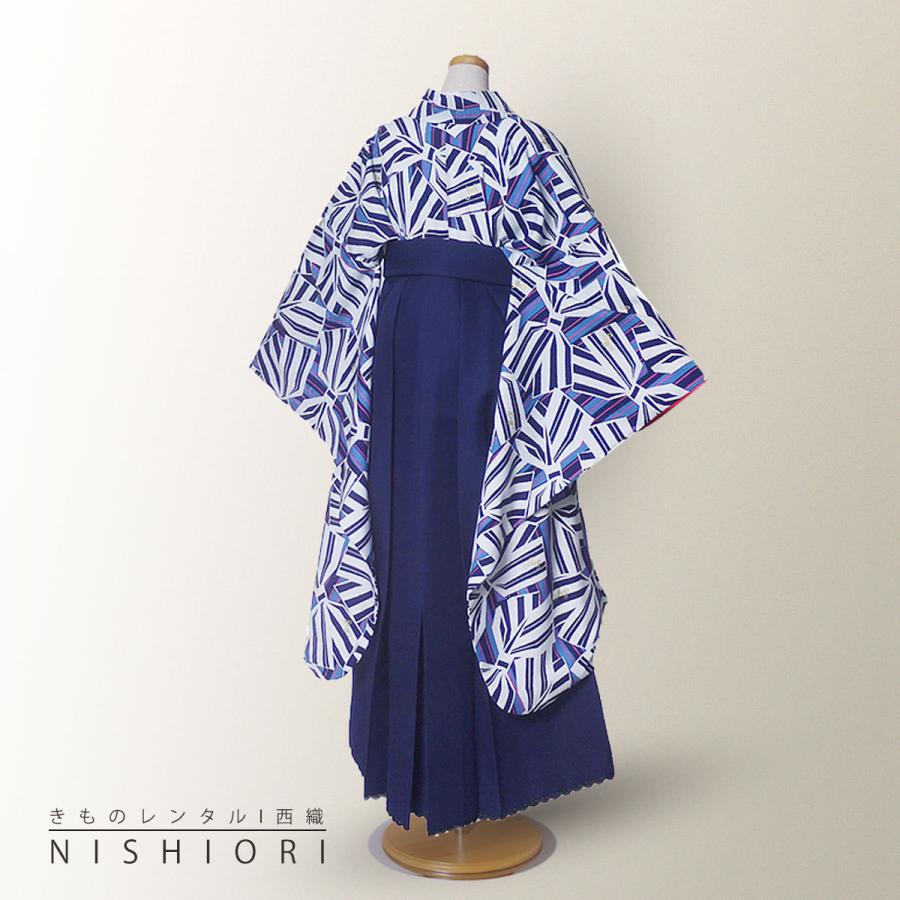 NISHIORI ジュニア 二尺袖 着物 袴 レンタル商品 mezzo piano