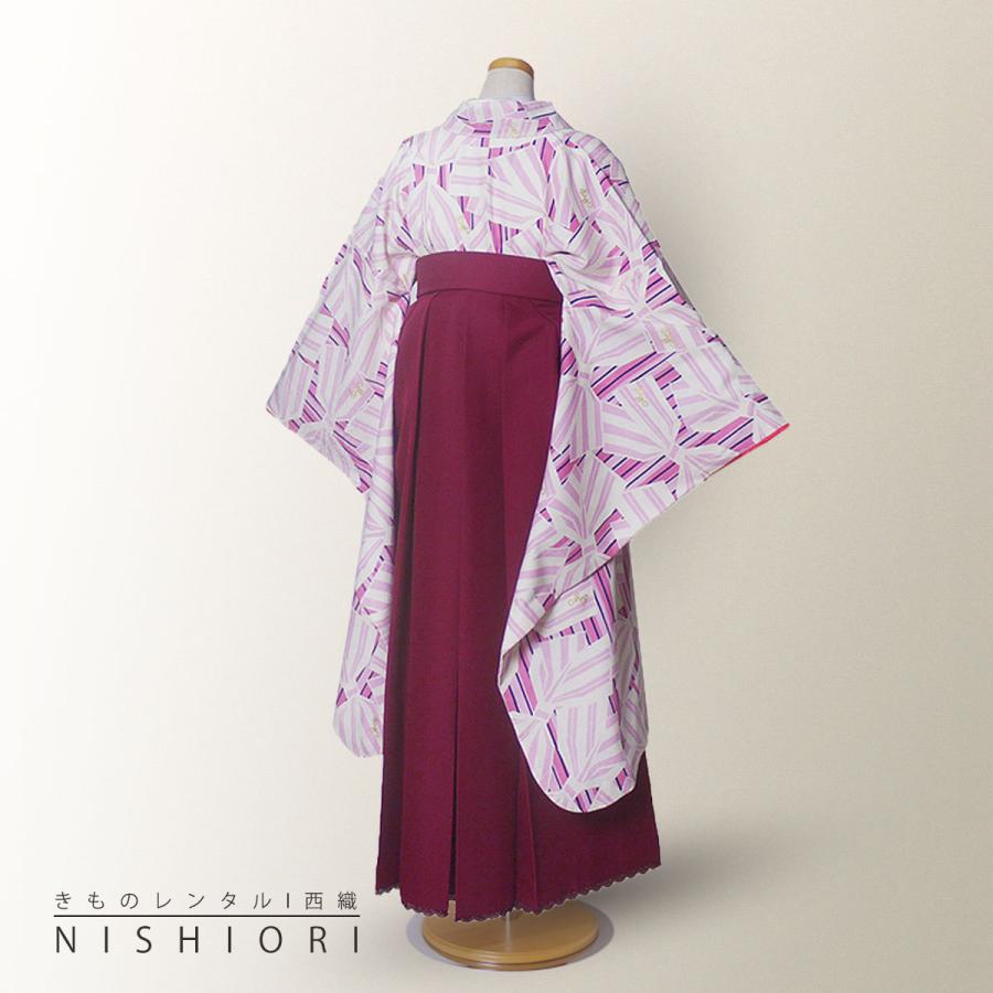 NISHIORI ジュニア 二尺袖 着物 袴 レンタル商品 mezzo piano