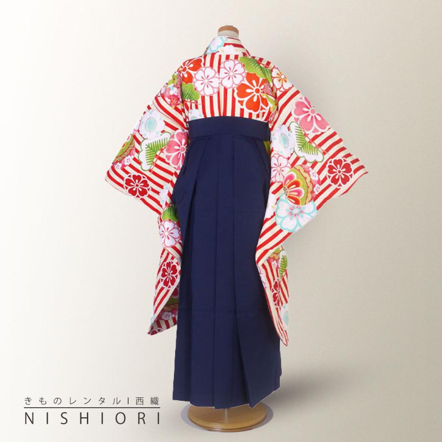 NISHIORI 卒業式 二尺袖 ジュニア 着物 レンタル商品 袴 往復送料無料