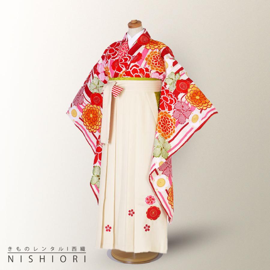卒業式 二尺袖 ジュニア 着物 レンタル 小町kids 袴 往復十三参り 貸衣装 小学生 赤 矢絣 ブーツ選択可 NISHIORI 卒業式 二尺袖 ジュニア 着物 レンタル商品 小町kids 袴 往復