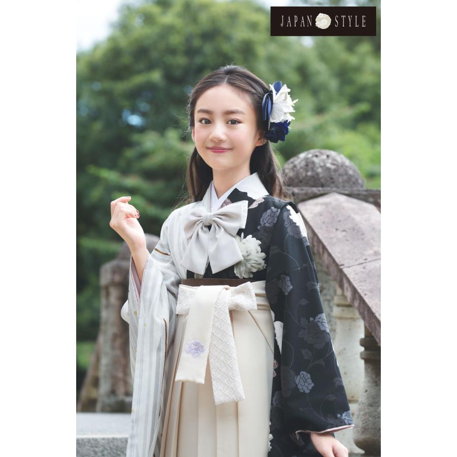 NISHIORI JAPAN STYLE 貸衣装 ジュニア 二尺袖 着物 袴 リボン NISHIORI JAPAN STYLE 貸衣装 ジュニア 二尺袖 着物 袴 リボン