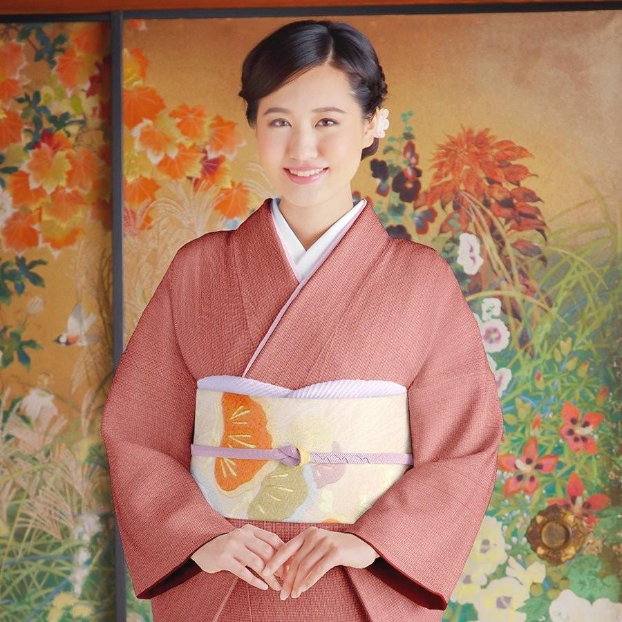 NISHIORI レンタル商品 万筋小紋 着物 フルセット 貸衣装 和装着付け