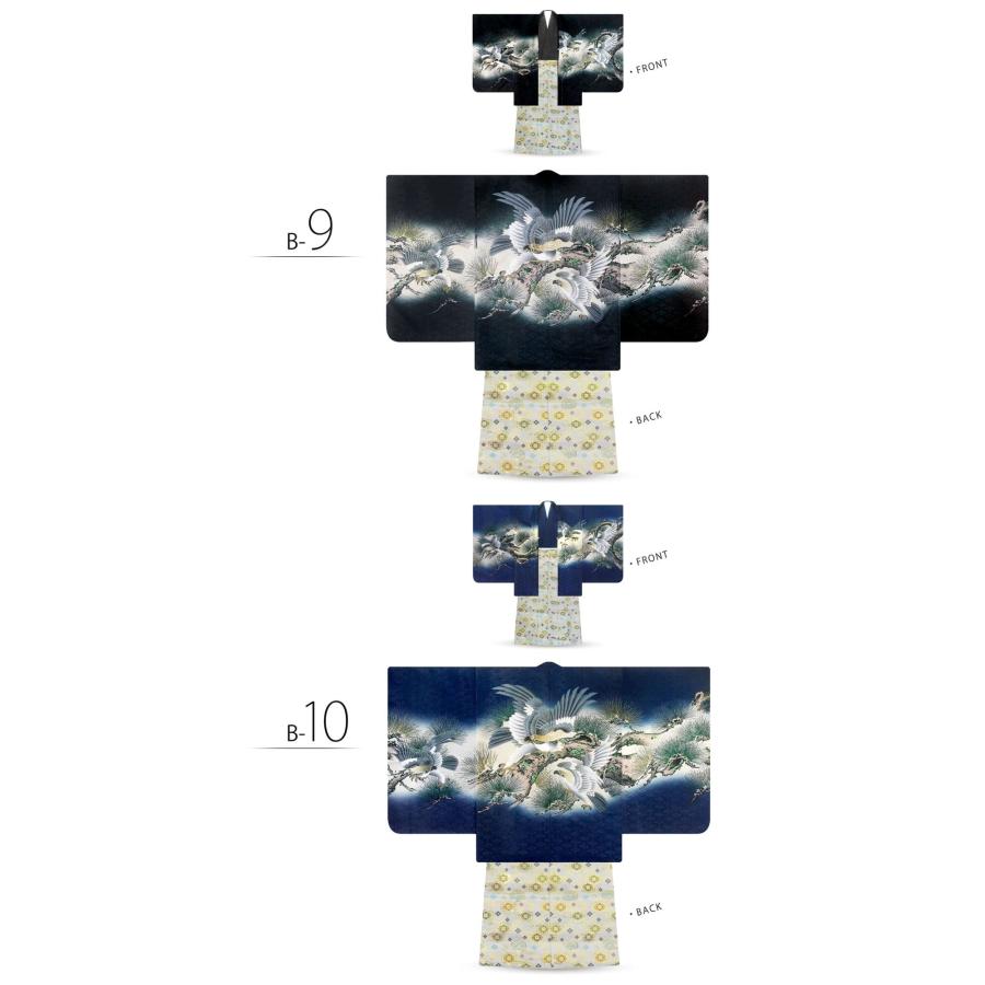 NISHIORI 男児 着物 羽織 袴 豪華14点 アンサンブル フルセット 3歳 5