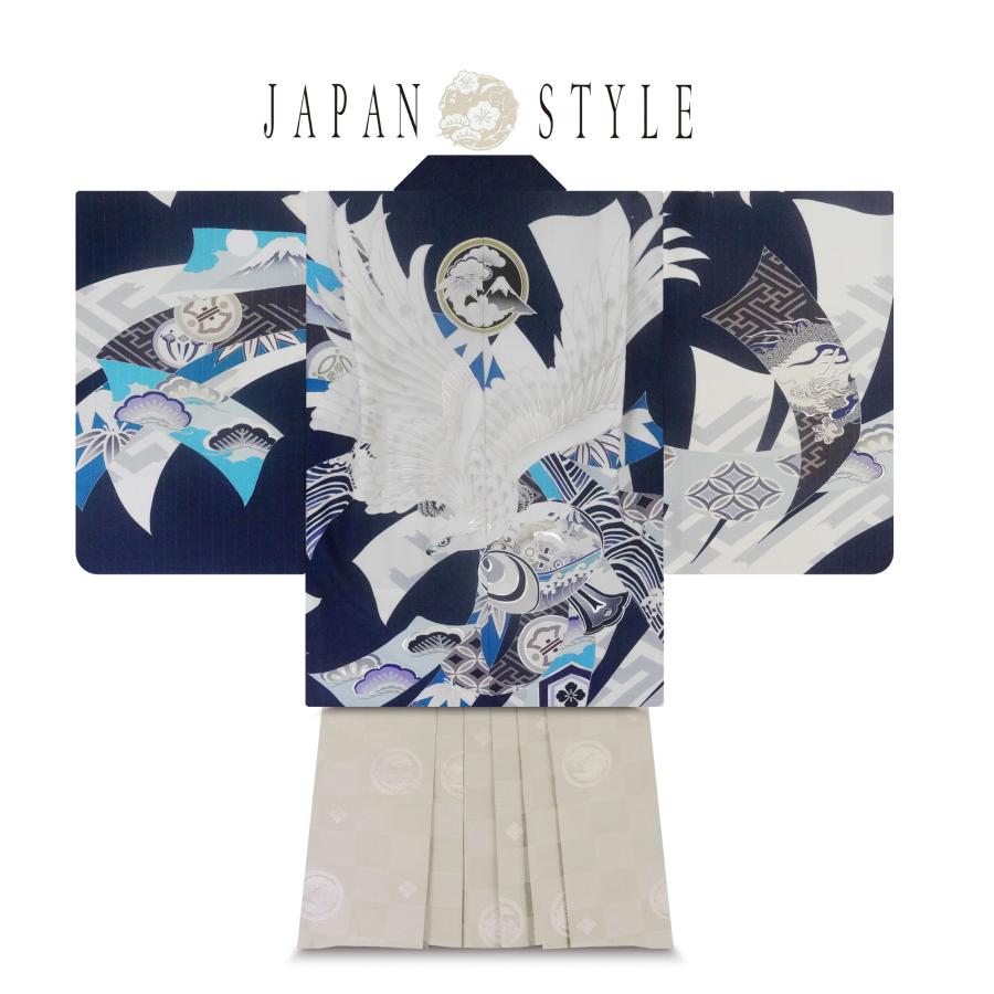 NISHIORI 七五三 JAPAN STYLE 華徒然 九重 レンタル 選べる2サイズ 5