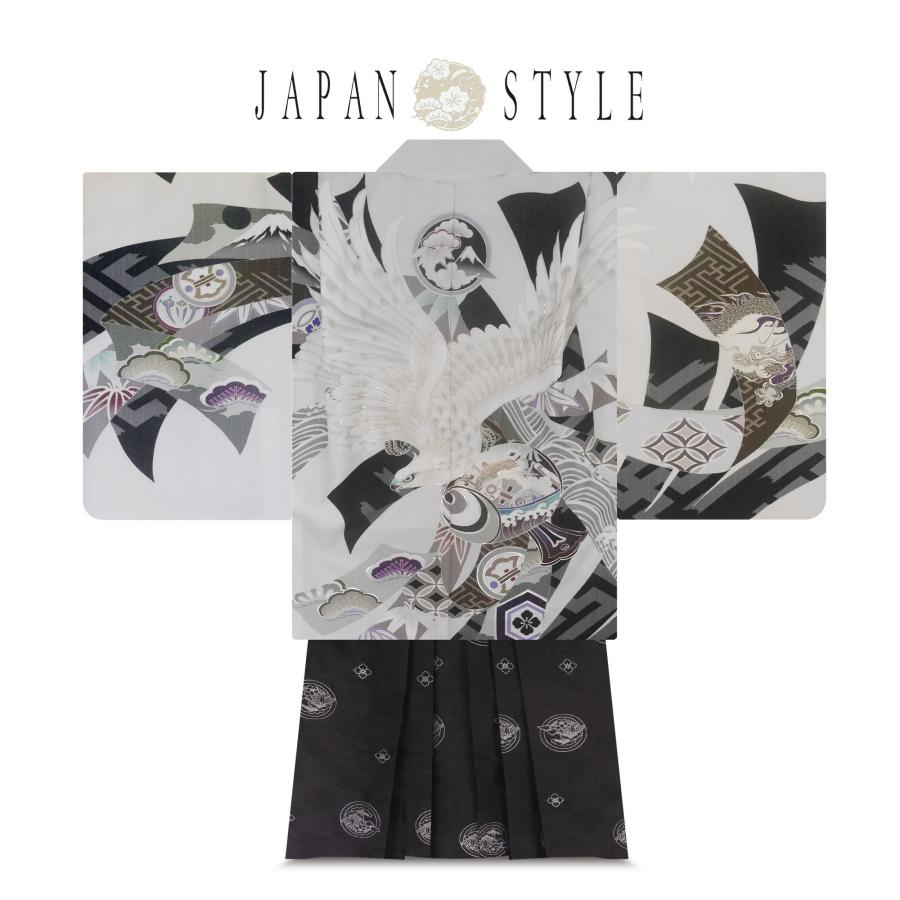 NISHIORI 七五三 JAPAN STYLE 華徒然 九重 レンタル 選べる2サイズ 5