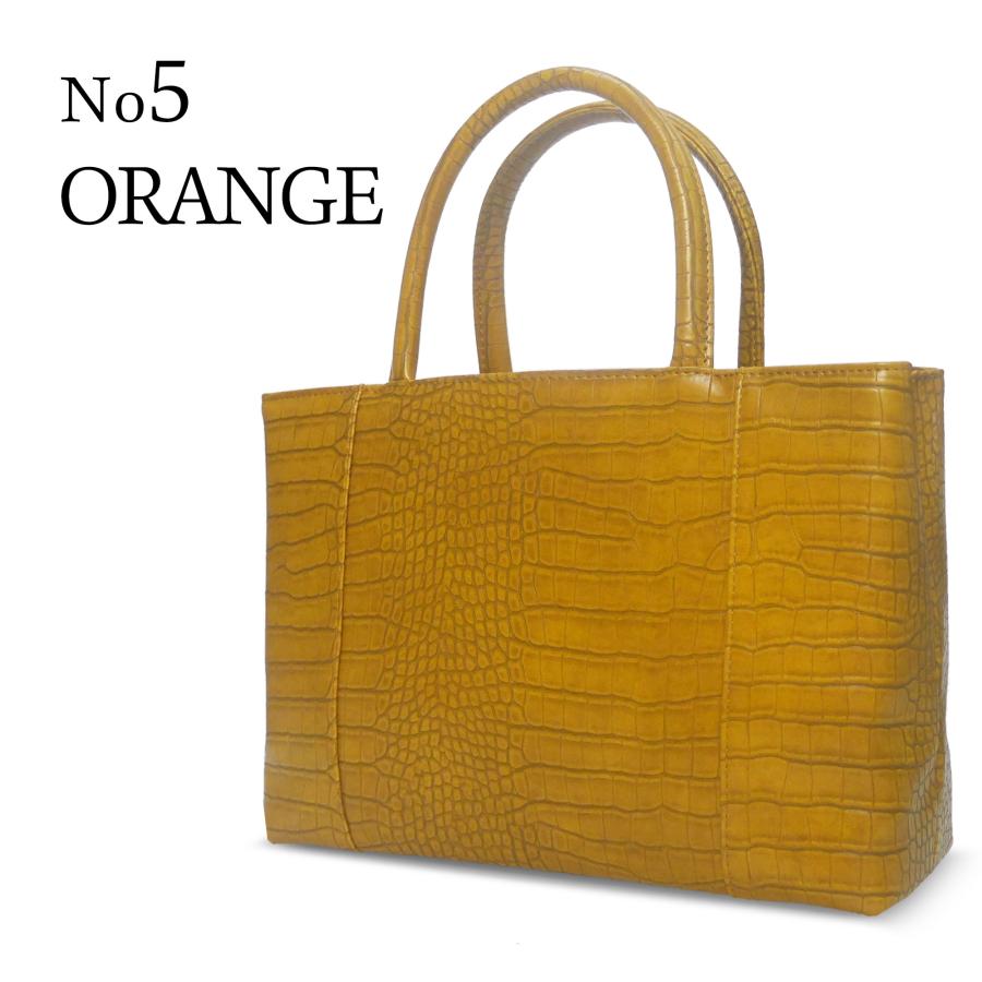 NISHIORI 【在庫処分】クロコ型押し トートバッグ 単品 間仕切り NISHIORI 【在庫処分】クロコ型押し トートバッグ 単品 間仕切り