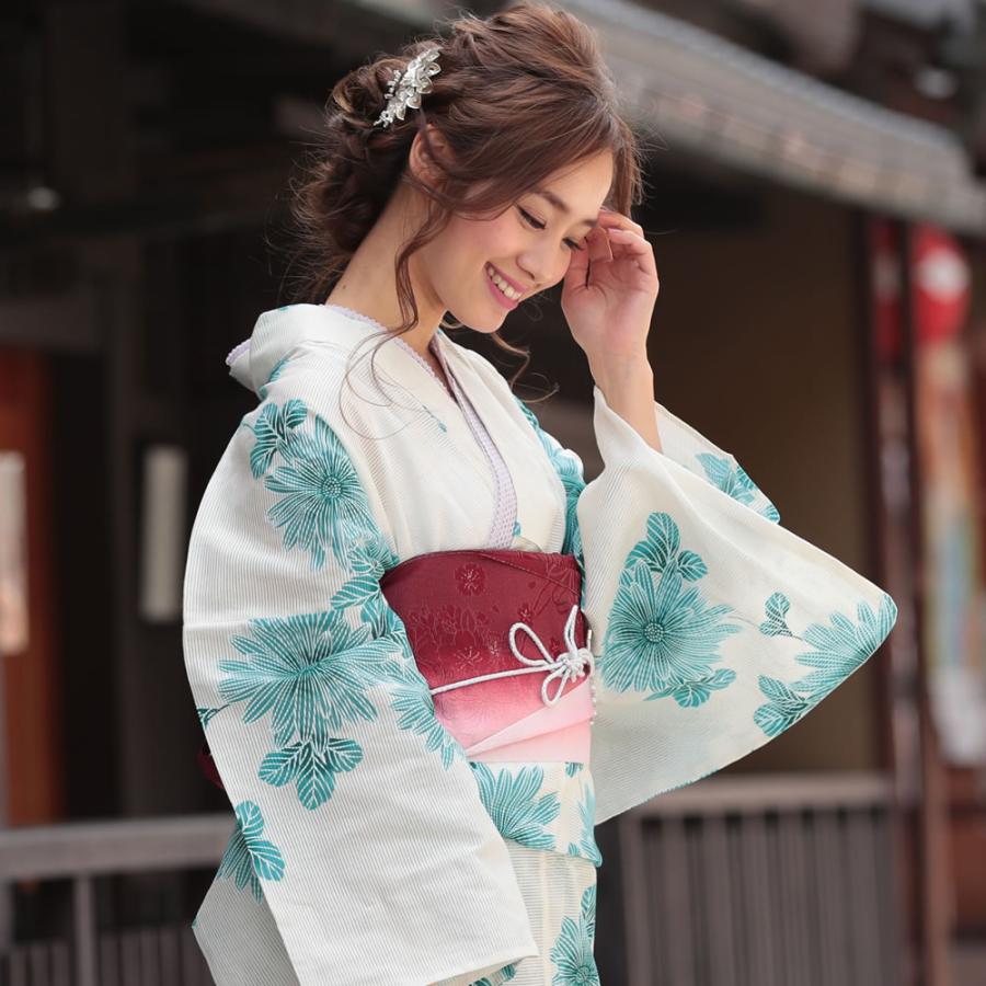 浴衣 女の子用 150センチ 下駄セット 帯 着後レビューで 送料無料 150センチ