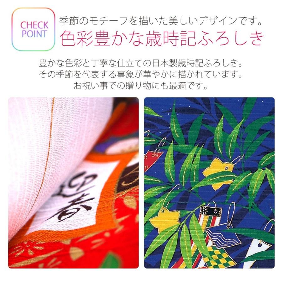NISHIORI 「有職」歳時記小ふろしき 季節のデザイン 選べる6柄