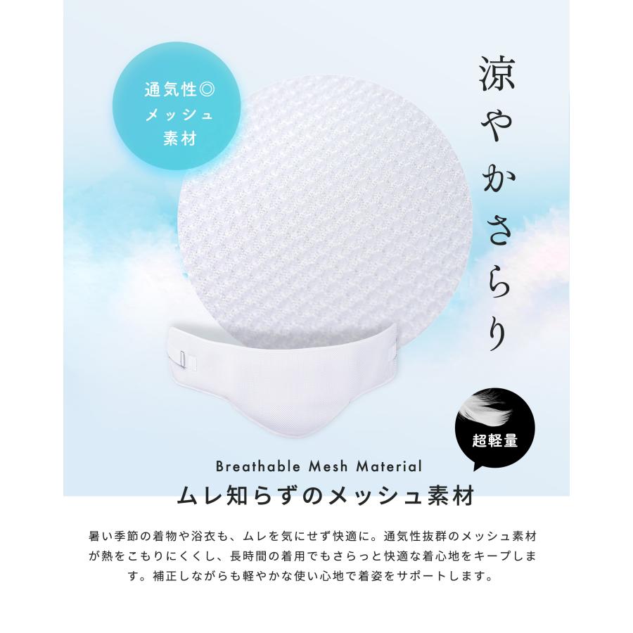 NISHIORI ムレにくくて快適 補正パット さわやか メッシュ 腰パッド