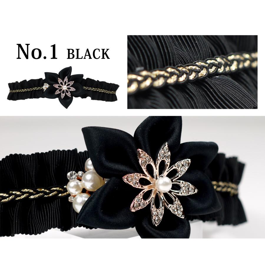 約6cmのチャームがインパクト大 振袖用 帯締め 正絹 帯〆 選べる3色 赤 白 黒 パール カジュアル フリル 和装小物 日本製 レディース着物 成人式 前撮り NISHIORI 約6cmのチャームがインパクト大 振袖用 帯締め 正絹 帯〆