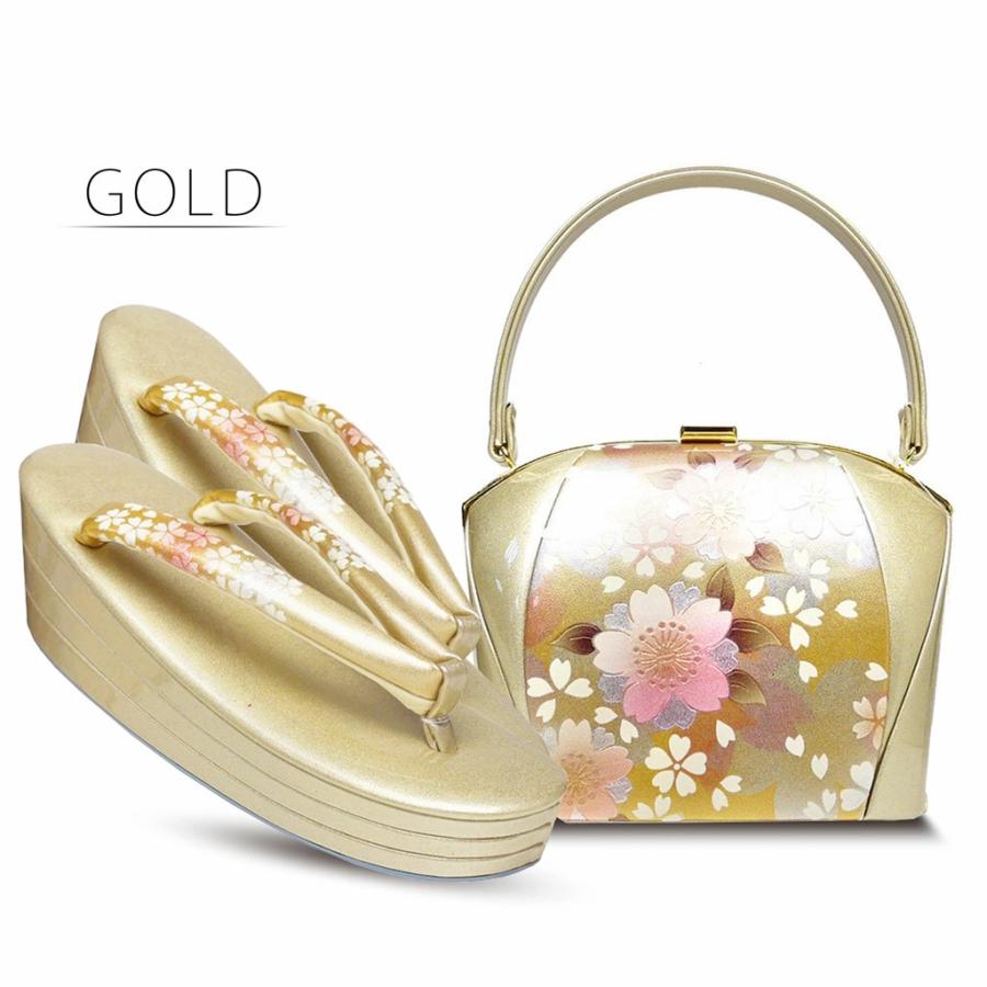 NISHIORI 振袖用 ふくれボディ 草履バッグ セット グリッター NISHIORI 振袖用 ふくれボディ 草履バッグ セット グリッター