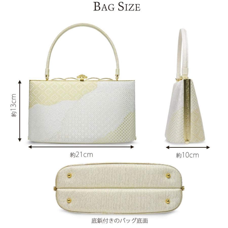 NISHIORI 爆買 白梅 高級 草履バッグ セット フォーマル 礼装用 絹帯地