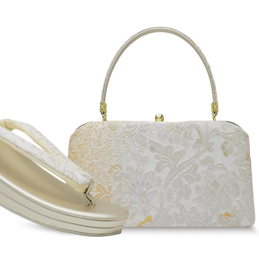 和装 草履バッグセット 高級 フォーマル 帯地 留袖 訪問着 uzouri48