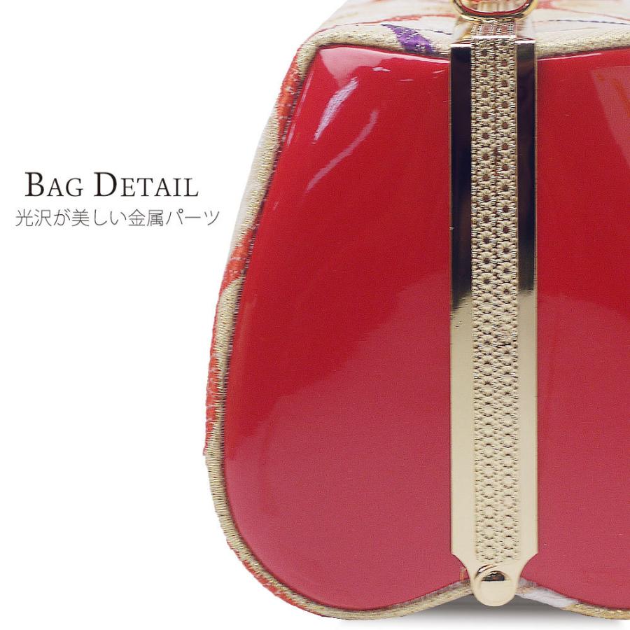 草履 バッグ セット 帯地 3枚芯 ヒール草履 振袖 uzouri52-5