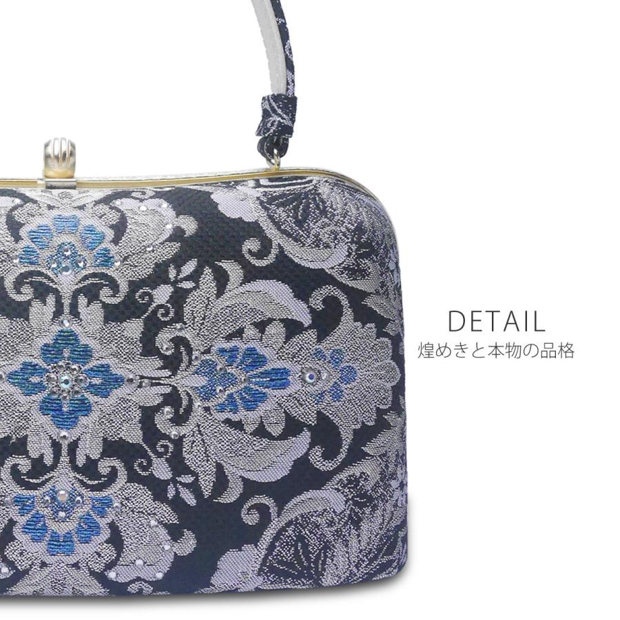 NISHIORI 草履バッグセット 紗織 ブランド ラインストーンが美しい 2