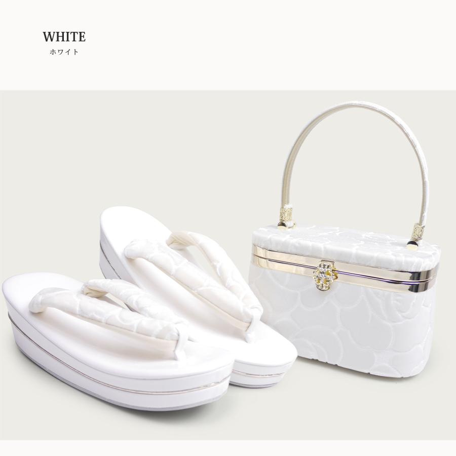 NISHIORI 草履バッグセット ふんわりベロア 振袖用 コーデュロイ