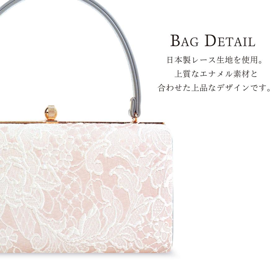 NISHIORI 振袖用 日本製 草履バッグ セット 高級 エナメル レース
