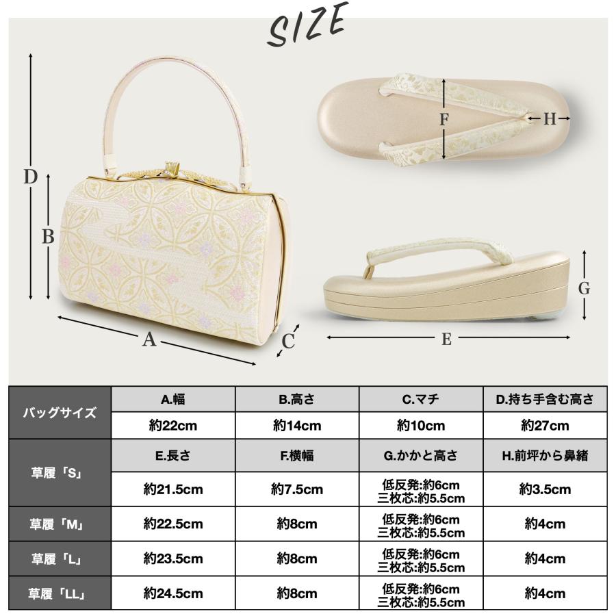 NISHIORI 低反発 紗織 草履バッグセット 2点セット 高級 選べる NISHIORI 低反発 紗織 草履バッグセット 2点セット 高級 選べる