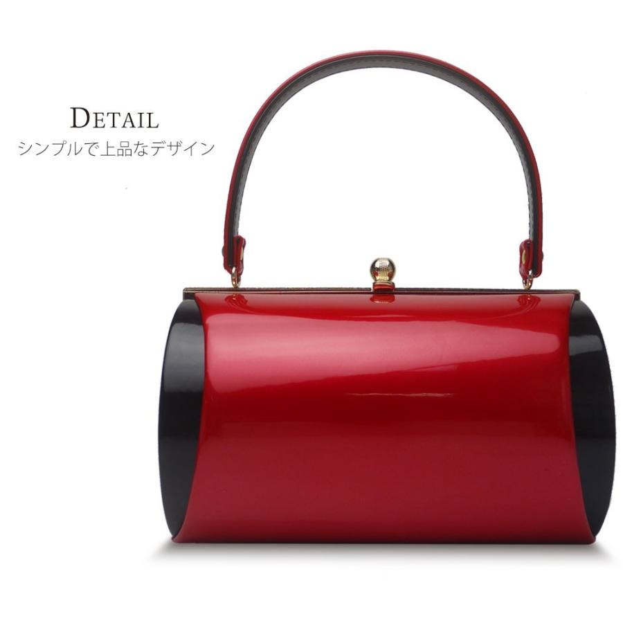 草履バッグセット シンプル モノトーン 振袖用 2枚芯 フリーサイズ 黒 赤-