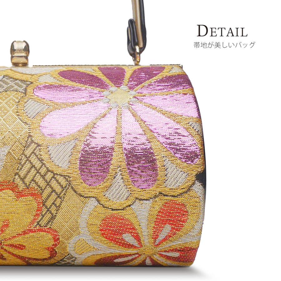 [NISHIORI] 帯地 草履バッグ セット 振袖用 訪問着用 フリーサイズ wzouribag48info1.jpg