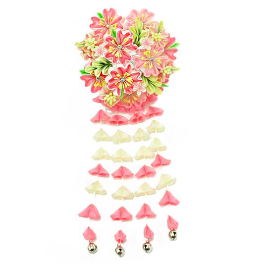 安いそれに目立つ 髪飾り 成人式 振袖 前撮り 袴 花 菊 ピンク 白 黄緑 ちりめん つまみ細工 藤下がり ビラ簪 鈴付き ラインストーン 簪 花魁 和装 おしゃれ No 12gy5910 最適な価格 Habitat Jeunes Normandie Fr