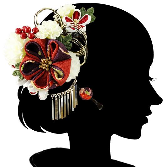 数量は多い 髪飾り 成人式 花 振袖 袴 豪華3点セット 紫 赤 白 ちりめん つまみ細工 玉かんざし 水引 ビラ簪 和柄 髪型 ヘアスタイル ヘアアレンジ ドライフラワー 9gy0753 Desigenic Rakan Ayyoub Com