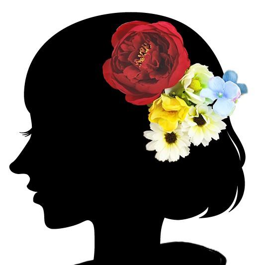 髪飾り 成人式 花 振袖 袴 6点セット 赤 白 黄色 水色 椿 マーガレット ラインストーン 豪華 かんざし 髪型 ヘアスタイル ヘアアレンジ ドライフラワー 9gy1493 9gy1493 着物ちどり 通販 Yahoo ショッピング