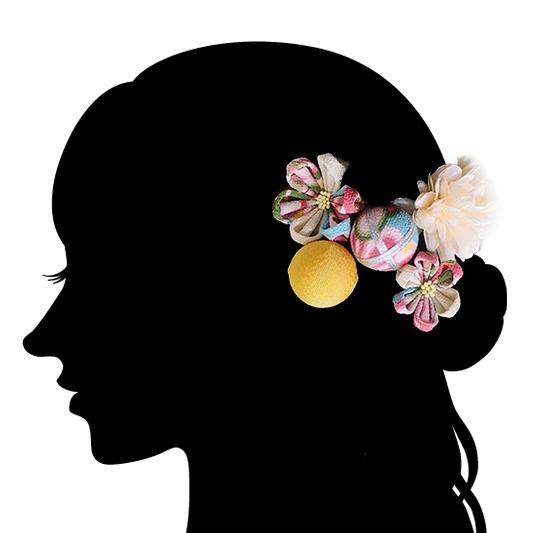 髪飾り 成人式 花 振袖 浴衣 夏祭り 花火大会 袴 ５点セット 白 黄色 和柄 花籠 大人 浴衣 髪型 ヘアスタイル ヘアアレンジ ドライフラワー 和装 着物 9gy47 9gy47 着物ちどり 通販 Yahoo ショッピング