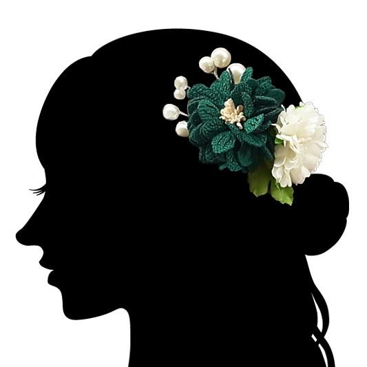 髪飾り 成人式 花 振袖 浴衣 袴 3点セット 緑 パールビーズ かんざし レトロ 結婚式 パーテ 髪型 ヘアスタイル ヘアアレンジ ドライフラワー 和装 着物 9gy5693 9gy5693 着物ちどり 通販 Yahoo ショッピング