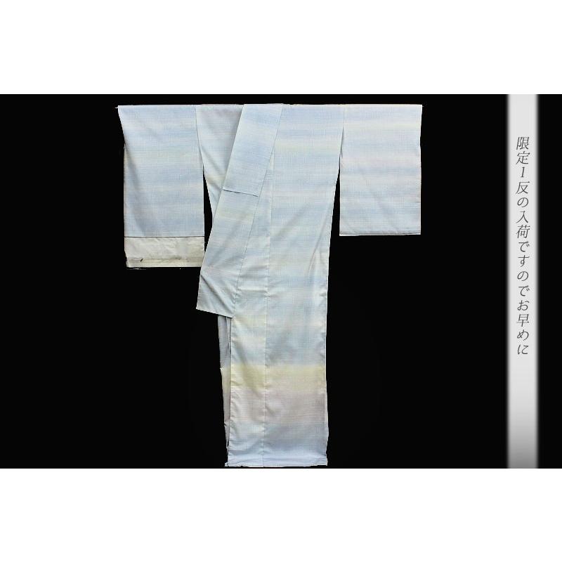 在庫処分 紫根染 結城紬 本草木染め シケ引き 文様 正絹 真綿紬 極上の