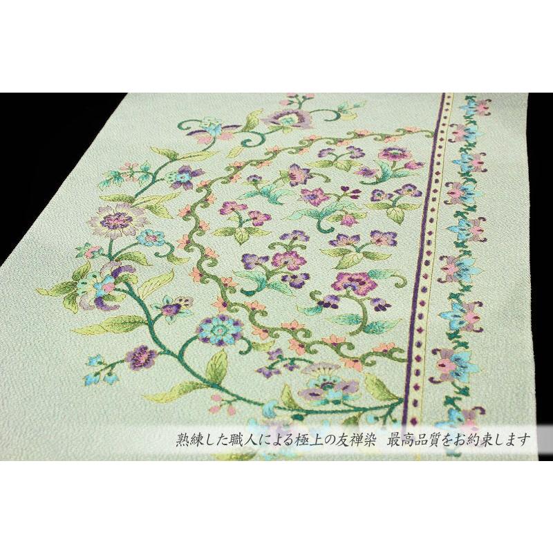 平和屋着物○西陣 服部織物謹製 六通柄袋帯 紬地 手織 綾錦 金糸 正絹