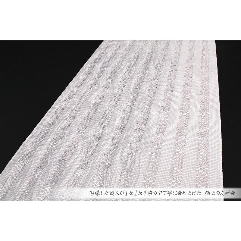 在庫処分 小紋 コート 夏物 スリーシーズン 薄桜色 墨流し  