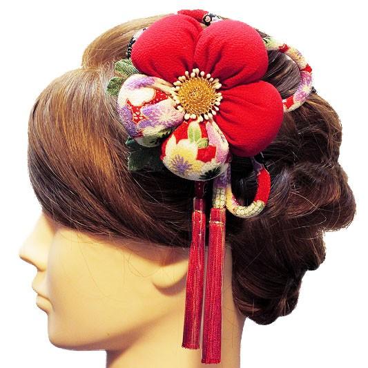 髪飾り 成人式 花 振袖 浴衣 夏祭り 袴 2点セット 赤 梅 簪 和装 卒業式 髪型 ヘアスタイル ヘアアレンジ ドライフラワー 和装 着物 Sc2901 Sc2901 着物ちどり 通販 Yahoo ショッピング