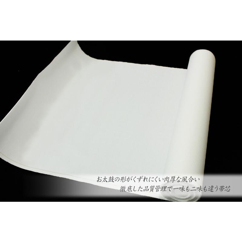 日本製 竹 高級三河帯芯 塩瀬 縮緬 一重太鼓 染め名古屋帯用 和装 着物