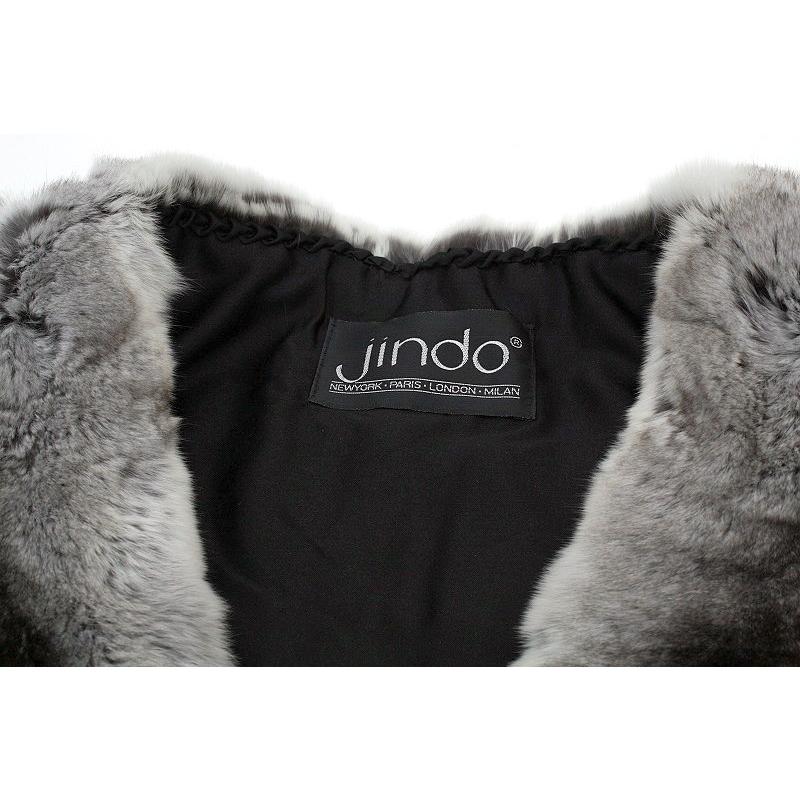 在庫処分 ファーショール 高級 チンチラ リアルファー ケープ 和洋兼用