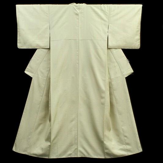 単衣ゴールデンムガ訪問着正絹紬