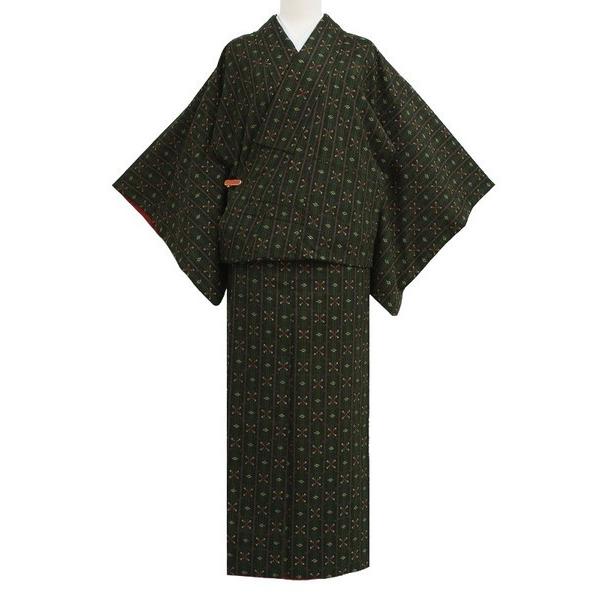 日本工芸会正会員 比嘉恵美子謹製本場琉球読谷山花織紬正絹着物 和装