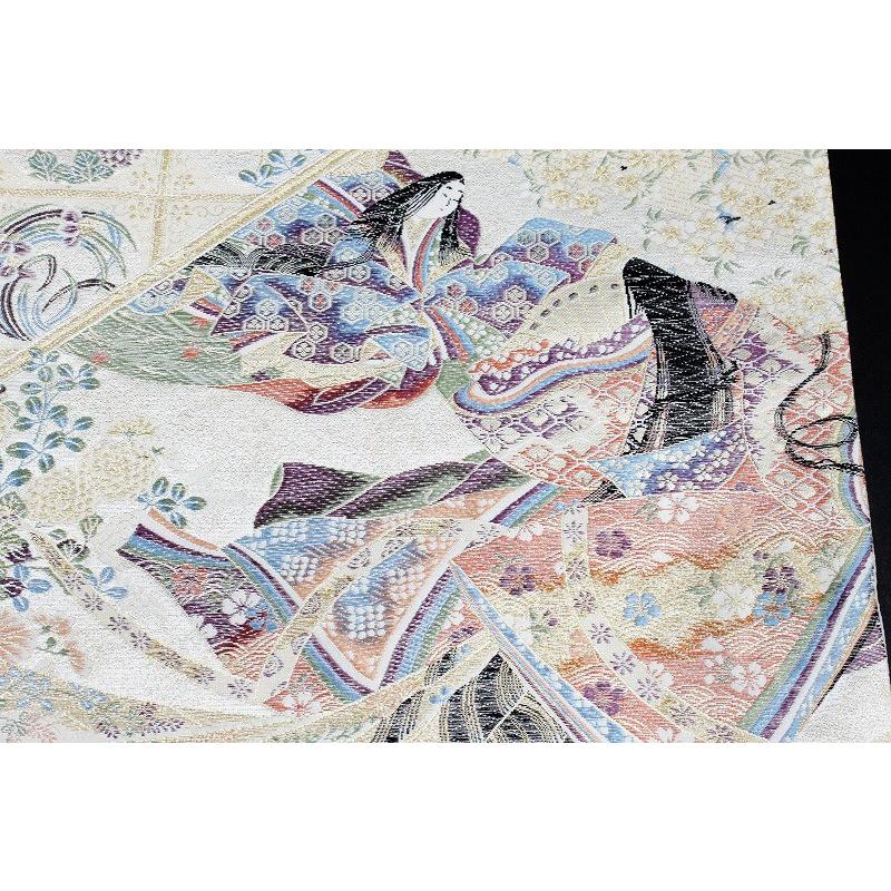 着物雑誌掲載柄　新品　西陣織唐織袋帯 　フォーマル 　吉祥綴唐織【綿芯仕立付】 着物雑誌掲載柄 新品 西陣織唐織袋帯 フォーマル 吉祥綴唐織【綿芯仕立付】
